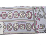 HERMES エルメス ツイリー TAPIS PERSANS パープル/マルチ レディース シルク100％ スカーフ Bランク 中古 銀蔵