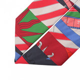 HERMES エルメス ツイリー ASTROLOGIE マルチカラー レディース シルク100％ スカーフ ABランク 中古 銀蔵