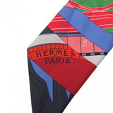 HERMES エルメス ツイリー ASTROLOGIE マルチカラー レディース シルク100％ スカーフ ABランク 中古 銀蔵