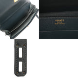 HERMES エルメス ケリー デペッシュ 38 ネイビー □D刻印(2000年頃) メンズ ヴァッシュリエージュ ビジネスバッグ Bランク 中古 銀蔵