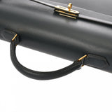 HERMES エルメス ケリー デペッシュ 38 ネイビー □D刻印(2000年頃) メンズ ヴァッシュリエージュ ビジネスバッグ Bランク 中古 銀蔵