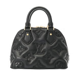 LOUIS VUITTON ルイヴィトン バブルグラム アルマ ソフト BB ブラック M59793 レディース カーフレザー ハンドバッグ Aランク 中古 銀蔵