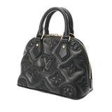 LOUIS VUITTON ルイヴィトン バブルグラム アルマ ソフト BB ブラック M59793 レディース カーフレザー ハンドバッグ Aランク 中古 銀蔵