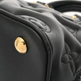 LOUIS VUITTON ルイヴィトン バブルグラム アルマ ソフト BB ブラック M59793 レディース カーフレザー ハンドバッグ Aランク 中古 銀蔵