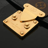 LOUIS VUITTON ルイヴィトン ヴェルニ スプリングストリート PM ノワール/イヴォワール M90375 レディース モノグラム/ヴェルニ/エピ ハンドバッグ ABランク 中古 銀蔵