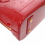 LOUIS VUITTON ルイヴィトン モノグラムヴェルニ アルマ BB 2WAY ポムダムール M91606 レディース モノグラムヴェルニ ハンドバッグ Aランク 中古 銀蔵