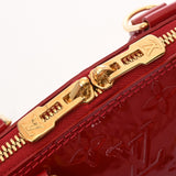 LOUIS VUITTON ルイヴィトン モノグラムヴェルニ アルマ BB 2WAY ポムダムール M91606 レディース モノグラムヴェルニ ハンドバッグ Aランク 中古 銀蔵