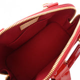 LOUIS VUITTON ルイヴィトン モノグラムヴェルニ アルマ BB 2WAY ポムダムール M91606 レディース モノグラムヴェルニ ハンドバッグ Aランク 中古 銀蔵