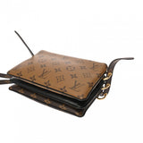 LOUIS VUITTON ルイヴィトン モノグラムリバース ポシェット LV3 ブラウン/ブラック M45412 レディース モノグラムキャンバス ショルダーバッグ ABランク 中古 銀蔵