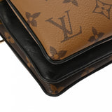 LOUIS VUITTON ルイヴィトン モノグラムリバース ポシェット LV3 ブラウン/ブラック M45412 レディース モノグラムキャンバス ショルダーバッグ ABランク 中古 銀蔵