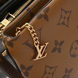 LOUIS VUITTON ルイヴィトン モノグラムリバース ポシェット LV3 ブラウン/ブラック M45412 レディース モノグラムキャンバス ショルダーバッグ ABランク 中古 銀蔵