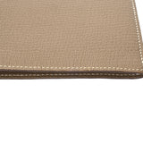 HERMES エルメス エヴリン コンパクトウォレット エトゥープ □N刻印(2010年頃) ユニセックス シェーブル 二つ折り財布 ABランク 中古 銀蔵