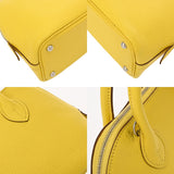 HERMES エルメス ボリード 1923 ミニ ライム U刻印(2022年頃) レディース シェーブル ハンドバッグ Aランク 中古 銀蔵