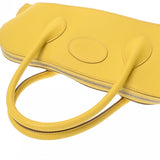 HERMES エルメス ボリード リラックス 45 ライム/フィセル A刻印(2017年頃) ユニセックス トワルアッシュ エバーカラー ハンドバッグ ABランク 中古 銀蔵