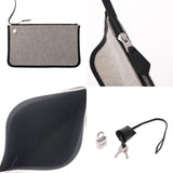 HERMES エルメス エールバッグ ジップ PM ブラック/エクリュ C刻印(2018年頃) レディース ヴァッシュハンター/トワルベルリンヌ 2WAYバッグ 新同 中古 銀蔵