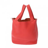 HERMES エルメス ピコタン ロック GM ルージュピヴォワンヌ □R刻印(2014年頃) レディース トリヨンクレマンス ハンドバッグ ABランク 中古 銀蔵