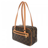 LOUIS VUITTON ルイヴィトン モノグラム シテ MM ブラウン M51182 レディース モノグラムキャンバス ハンドバッグ ABランク 中古 銀蔵