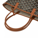 GOYARD ゴヤール サンルイ PM ブラック/タン STLCROPMLTY01CL03P ユニセックス ゴヤールディンキャンバス/シュブロッシュカーフ トートバッグ 未使用 銀蔵