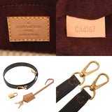 LOUIS VUITTON ルイヴィトン モノグラム モンテーニュ MM ブラウン M41056 レディース モノグラムキャンバス ハンドバッグ Aランク 中古 銀蔵