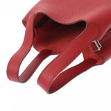 HERMES エルメス ピコタン ロック PM ルージュガランス □Q刻印(2013年頃) レディース トリヨンクレマンス ハンドバッグ ABランク 中古 銀蔵