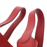 HERMES エルメス ピコタン ロック PM ルージュガランス □Q刻印(2013年頃) レディース トリヨンクレマンス ハンドバッグ ABランク 中古 銀蔵