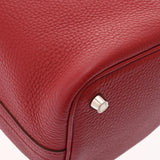 HERMES エルメス ピコタン ロック PM ルージュガランス □Q刻印(2013年頃) レディース トリヨンクレマンス ハンドバッグ ABランク 中古 銀蔵