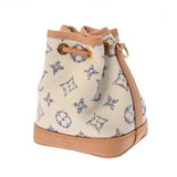 LOUIS VUITTON ルイヴィトン モノグラムジャガード ナノノエ ノーティカルコレクション ホワイト M83453 レディース モノグラムジャガード ショルダーバッグ ABランク 中古 銀蔵