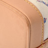 LOUIS VUITTON ルイヴィトン モノグラムジャガード ナノノエ ノーティカルコレクション ホワイト M83453 レディース モノグラムジャガード ショルダーバッグ ABランク 中古 銀蔵