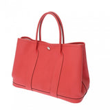 HERMES エルメス ガーデンパーティ TPM ローズジャイプール A刻印(2017年頃) レディース ヴォーエプソン ネゴンダ ハンドバッグ Aランク 中古 銀蔵