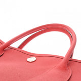 HERMES エルメス ガーデンパーティ TPM ローズジャイプール A刻印(2017年頃) レディース ヴォーエプソン ネゴンダ ハンドバッグ Aランク 中古 銀蔵