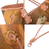 LOUIS VUITTON ルイヴィトン モノグラムセルティ ネヴァーフル MM マスターズコレクション ピンク/マルチカラー M43319 レディース モノグラムセルティ トートバッグ ABランク 中古 銀蔵