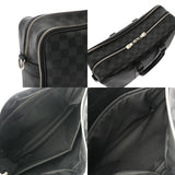 LOUIS VUITTON ルイヴィトン ダミエグラフィット イカール NM ブラック N40007 メンズ ダミエキャンバス ビジネスバッグ ABランク 中古 銀蔵
