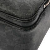 LOUIS VUITTON ルイヴィトン ダミエグラフィット イカール NM ブラック N40007 メンズ ダミエキャンバス ビジネスバッグ ABランク 中古 銀蔵