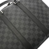 LOUIS VUITTON ルイヴィトン ダミエグラフィット イカール NM ブラック N40007 メンズ ダミエキャンバス ビジネスバッグ ABランク 中古 銀蔵