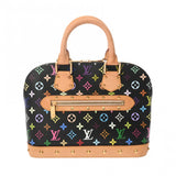 LOUIS VUITTON ルイヴィトン マルチカラー アルマ ノワール M92646 レディース モノグラムマルチカラー ハンドバッグ ABランク 中古 銀蔵