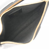 LOUIS VUITTON ルイヴィトン モノグラムアンプラント ミュルティ ポシェット アクセソワール ノワール M80399 レディース レザー ショルダーバッグ Aランク 中古 銀蔵