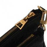LOUIS VUITTON ルイヴィトン モノグラムアンプラント ミュルティ ポシェット アクセソワール ノワール M80399 レディース レザー ショルダーバッグ Aランク 中古 銀蔵