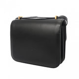 HERMES エルメス コンスタンス 3 ミニ 18 ミロワール ブラック B刻印(2023年頃) レディース ボックスカーフ ショルダーバッグ ABランク 中古 銀蔵