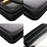 HERMES エルメス コンスタンス 3 ミニ 18 ミロワール ブラック B刻印(2023年頃) レディース ボックスカーフ ショルダーバッグ ABランク 中古 銀蔵