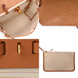 HERMES エルメス エールバッグ ジップ PM フォーブ/ベトン Z刻印(2021年頃) レディース ヴァッシュハンター/トワルミリタリー ハンドバッグ Aランク 中古 銀蔵