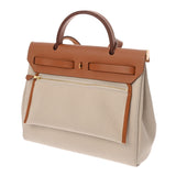 HERMES エルメス エールバッグ ジップ PM フォーブ/ベトン Z刻印(2021年頃) レディース ヴァッシュハンター/トワルミリタリー ハンドバッグ Aランク 中古 銀蔵
