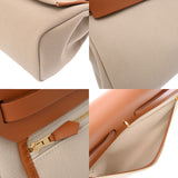 HERMES エルメス エールバッグ ジップ PM フォーブ/ベトン Z刻印(2021年頃) レディース ヴァッシュハンター/トワルミリタリー ハンドバッグ Aランク 中古 銀蔵