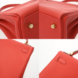 HERMES エルメス ケリー 28 内縫い ヴァーミリオン T刻印(2015年頃) レディース トリヨンクレマンス ハンドバッグ Aランク 中古 銀蔵