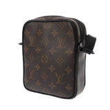 LOUIS VUITTON ルイヴィトン モノグラムマカサー クリストファーウエアラブルウォレット ブラウン/黒 M69404 メンズ モノグラムキャンバス ショルダーバッグ ABランク 中古 銀蔵