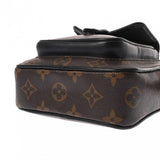 LOUIS VUITTON ルイヴィトン モノグラムマカサー クリストファーウエアラブルウォレット ブラウン/黒 M69404 メンズ モノグラムキャンバス ショルダーバッグ ABランク 中古 銀蔵
