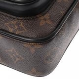 LOUIS VUITTON ルイヴィトン モノグラムマカサー クリストファーウエアラブルウォレット ブラウン/黒 M69404 メンズ モノグラムキャンバス ショルダーバッグ ABランク 中古 銀蔵