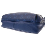 LOUIS VUITTON ルイヴィトン タイガラマ アウトドアメッセンジャー PM コバルト M30242 メンズ モノグラムキャンバス/レザー ショルダーバッグ ABランク 中古 銀蔵
