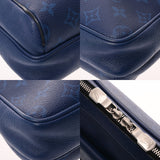 LOUIS VUITTON ルイヴィトン タイガラマ アウトドアメッセンジャー PM コバルト M30242 メンズ モノグラムキャンバス/レザー ショルダーバッグ ABランク 中古 銀蔵