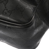 GUCCI グッチ GGインプリメ ブラック 201448 ユニセックス PVC ショルダーバッグ Bランク 中古 銀蔵