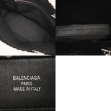 BALENCIAGA バレンシアガ デューティフリー スモールトートバッグ ホワイト/ブラック 759941 レディース ボア レザー トートバッグ Aランク 中古 銀蔵